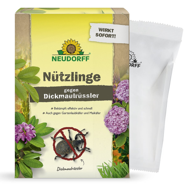 NEUDORFF® Bestell-Karte Nützlinge gegen Dickmaulrüssler -  5 Mio. HM-Nematoden