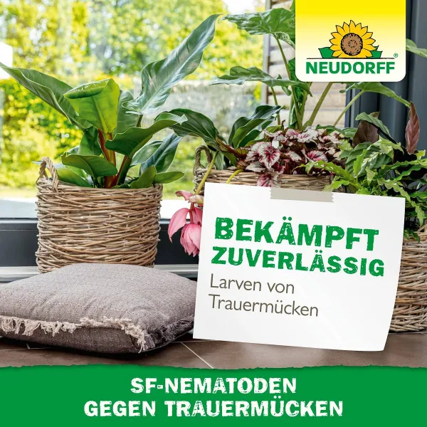 NEUDORFF® Bestell-Karte Nützlinge gegen Trauermücken - 5 Mio. SF-Nematoden