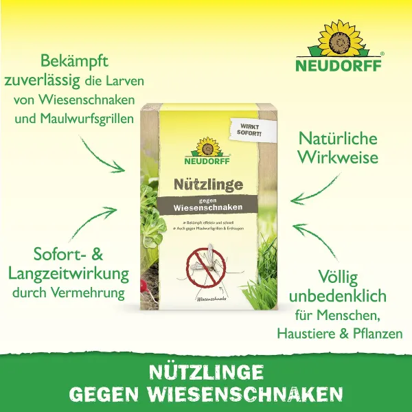 NEUDORFF® Bestell-Karte Nützlinge gegen Wiesenschnaken - 10 Mio. SC-Nematoden