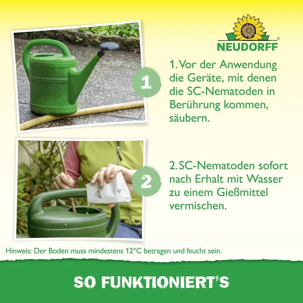 NEUDORFF® Bestell-Karte Nützlinge gegen Wiesenschnaken - 10 Mio. SC-Nematoden