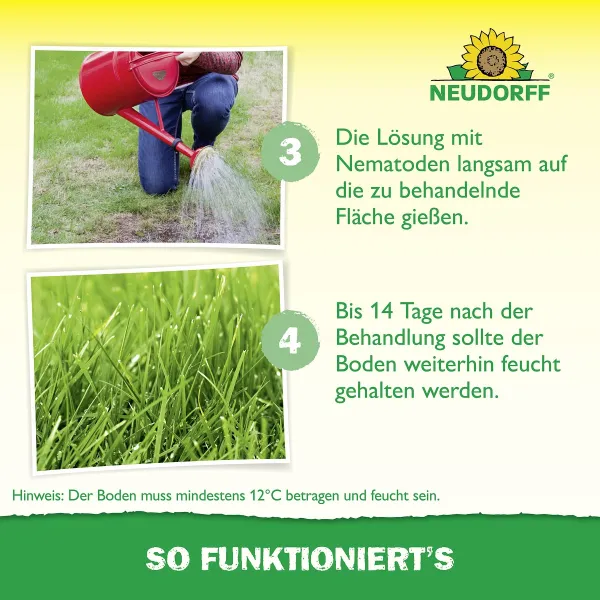 NEUDORFF® Bestell-Karte Nützlinge gegen Wiesenschnaken - 10 Mio. SC-Nematoden