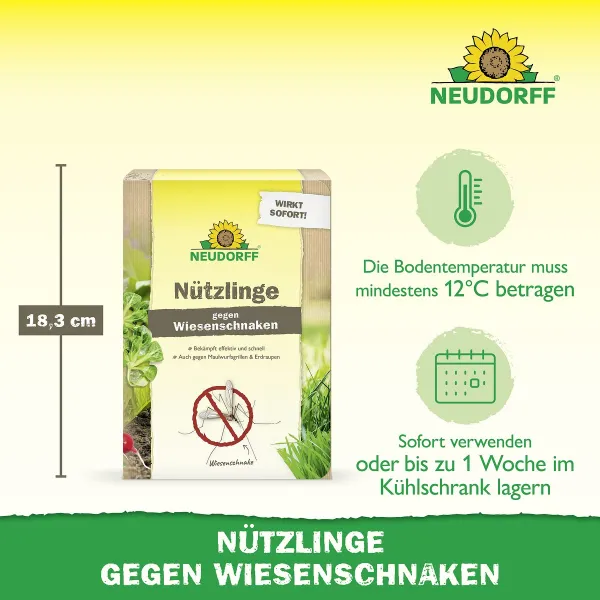 NEUDORFF® Bestell-Karte Nützlinge gegen Wiesenschnaken - 10 Mio. SC-Nematoden