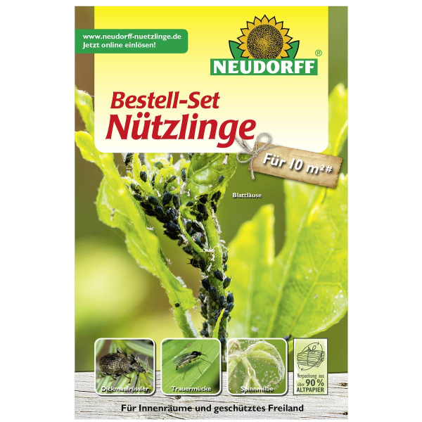 NEUDORFF® Bestell-Set Nützlinge gegen Schadinsekten für bis zu 10  m²