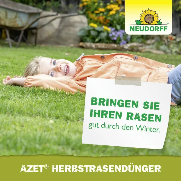 NEUDORFF® BIO Azet® HerbstRasenDünger für 800 m² - 20 kg x 2