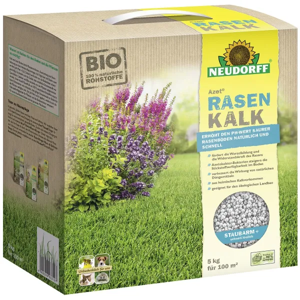 NEUDORFF® BIO Azet® Rasen Kalk für 100 m² - 5 kg