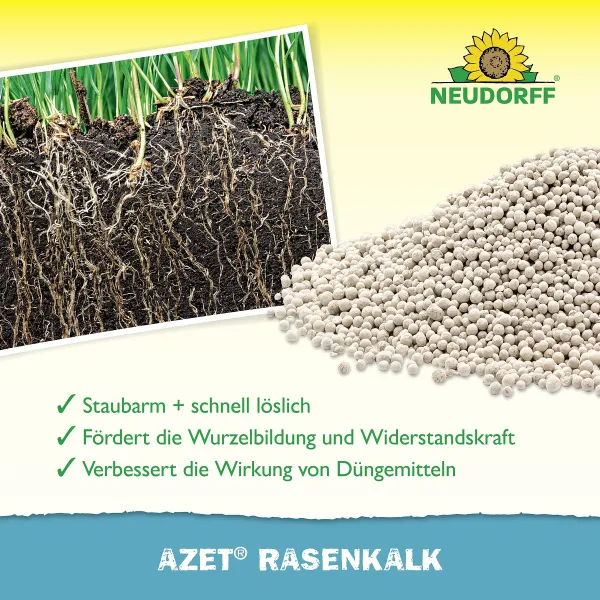 NEUDORFF® BIO Azet® Rasen Kalk für 400 m² - 20 kg