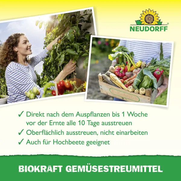 NEUDORFF® BioKraft® GemüseStreumittel - 500 g