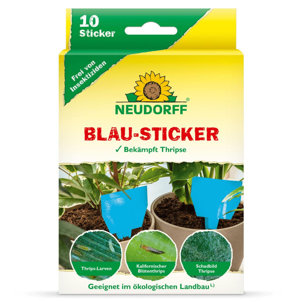 NEUDORFF® Blau-Sticker - 10 Stück