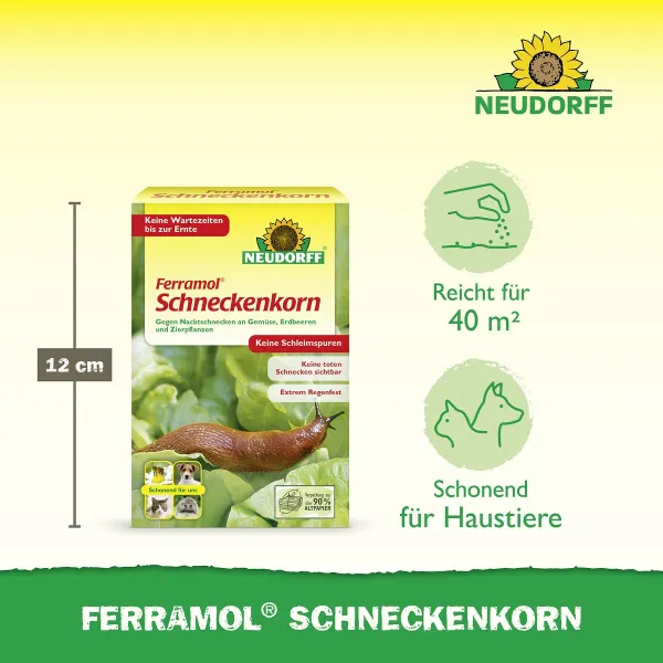 NEUDORFF® Ferramol® Schneckenkorn Extrem regenfest - 200 g