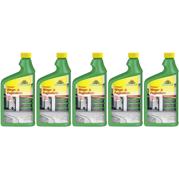 NEUDORFF® Finalsan® Wege- und FugenRein Konzentrat - 1 Liter x 5 NEUDORFF® Finalsan® Wege- und FugenRein Konzentrat - 1 Liter x 5