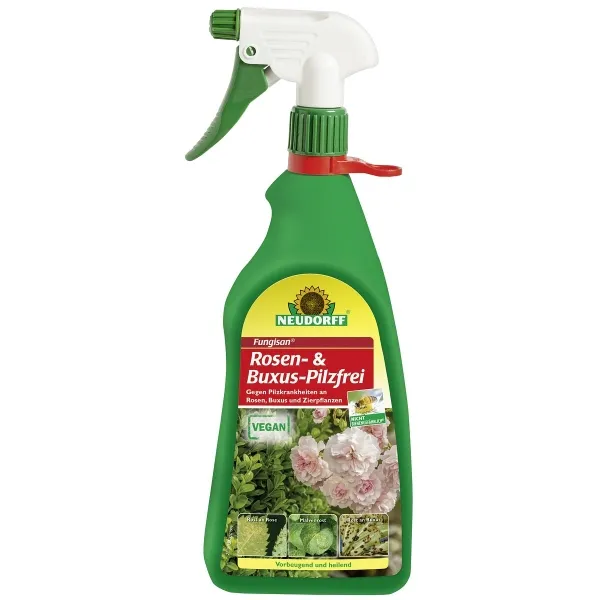 NEUDORFF® Fungisan® Rosen- und Buxus-Pilzfrei AF anwendungsfertig - 1 Liter NEUDORFF® Fungisan® Rosen- und Buxus-Pilzfrei AF anwendungsfertig - 1 Liter
