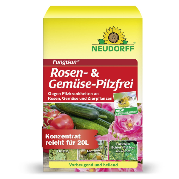 NEUDORFF® Fungisan® Rosen- und Gemüse-Pilzfrei für 20 Liter Spritzbrühe - 16 ml 