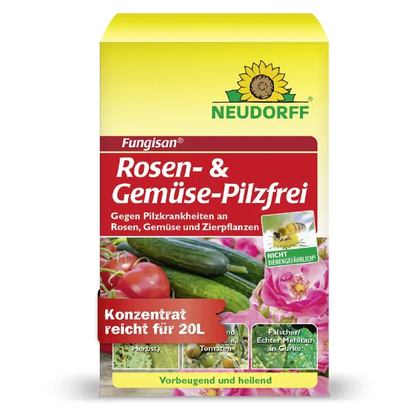 NEUDORFF® Fungisan® Rosen- und Gemüse-Pilzfrei für 20 Liter Spritzbrühe - 16 ml