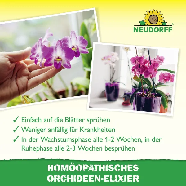NEUDORFF® Homöopathisches Orchideen-Elixier anwendungsfertig - 500 ml