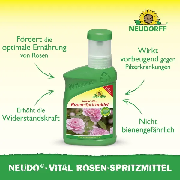 NEUDORFF® Neudo®-Vital Rosen-Spritzmittel Blattdünger - 250 ml
