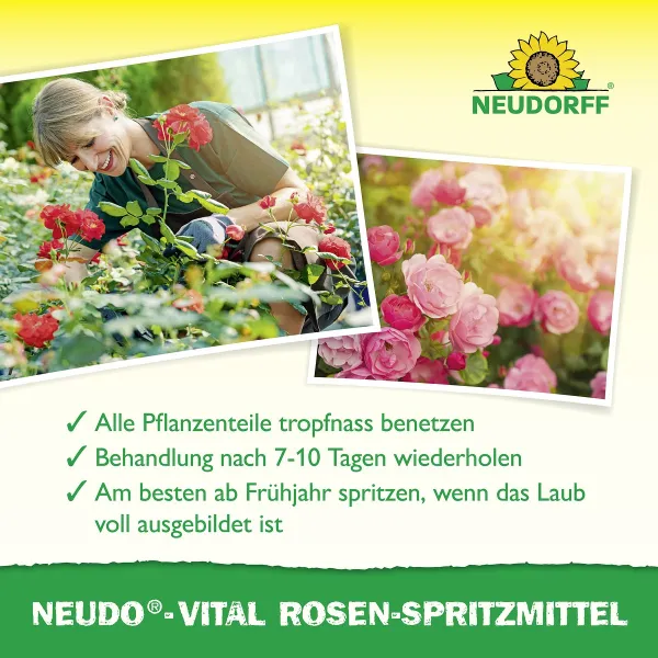 NEUDORFF® Neudo®-Vital Rosen-Spritzmittel Blattdünger - 250 ml