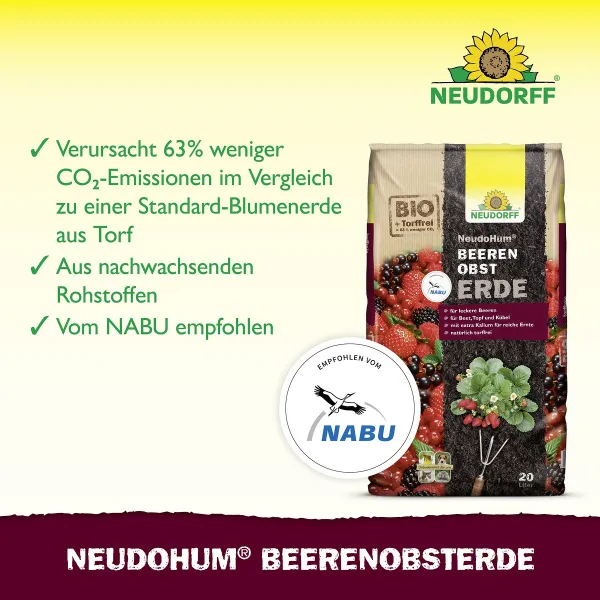 NEUDORFF® NeudoHum® Beerenobsterde - 20 Liter