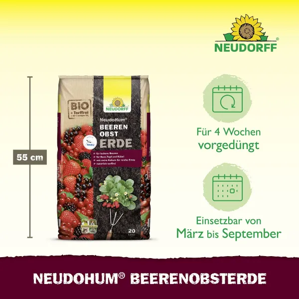 NEUDORFF® NeudoHum® Beerenobsterde - 20 Liter