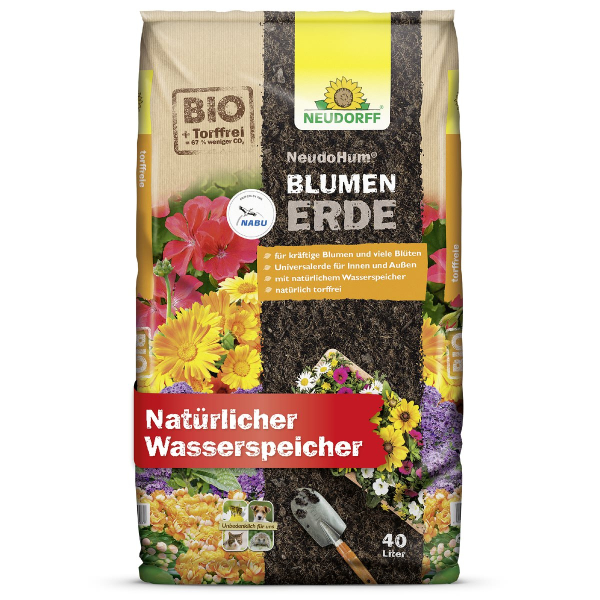 NEUDORFF® NeudoHum® BIO BlumenErde torffrei - 40 Liter