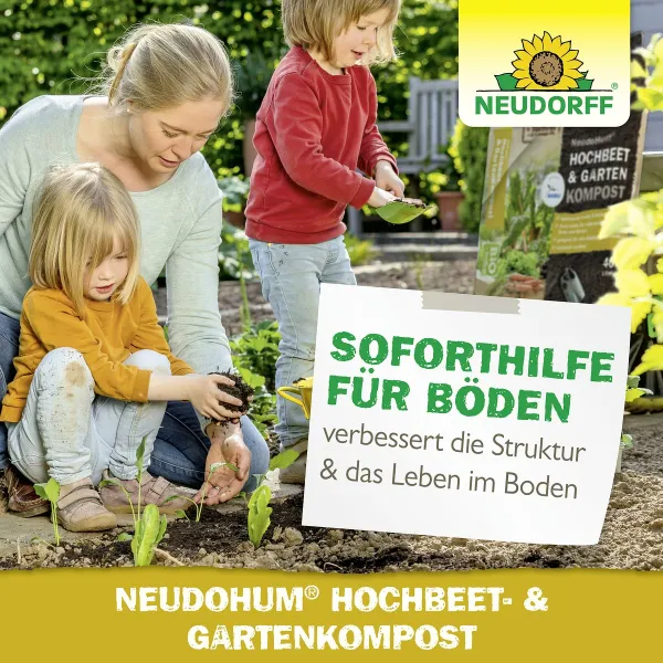 NEUDORFF® NeudoHum® BIO Hochbeet- & Garten Kompost torffrei - 40 Liter
