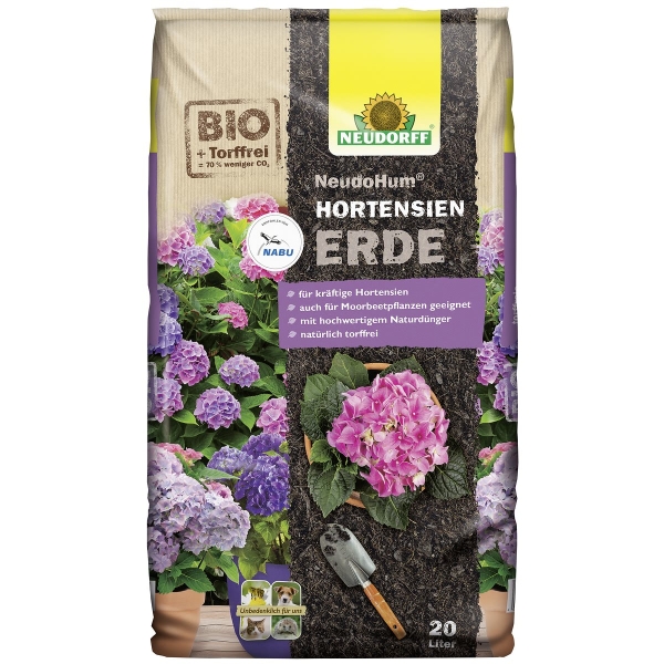 NEUDORFF® NeudoHum® BIO HortensienErde torffrei - 20 Liter
