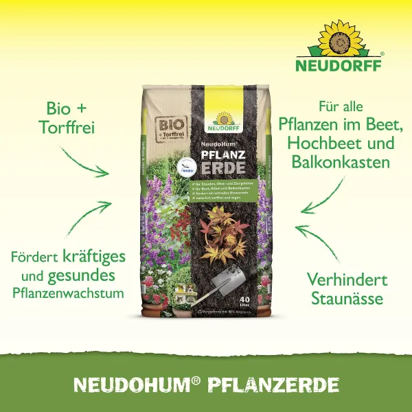 NEUDORFF® NeudoHum® BIO PflanzErde torffrei - 40 Liter