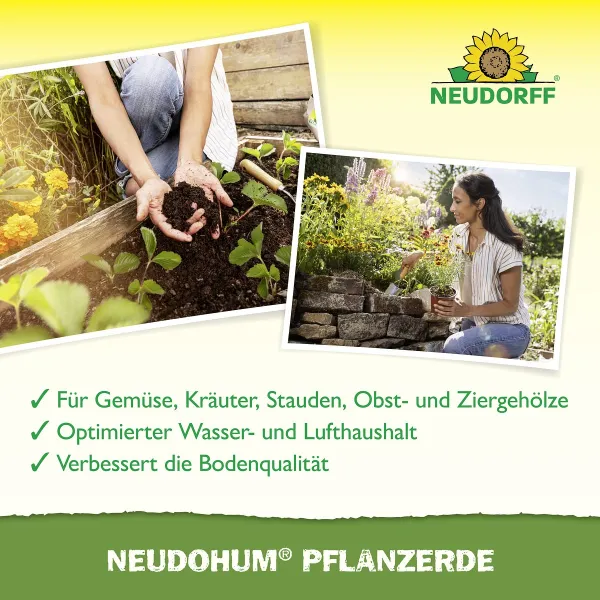 NEUDORFF® NeudoHum® BIO PflanzErde torffrei - 40 Liter