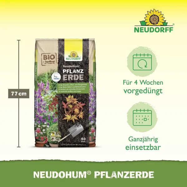 NEUDORFF® NeudoHum® BIO PflanzErde torffrei - 40 Liter