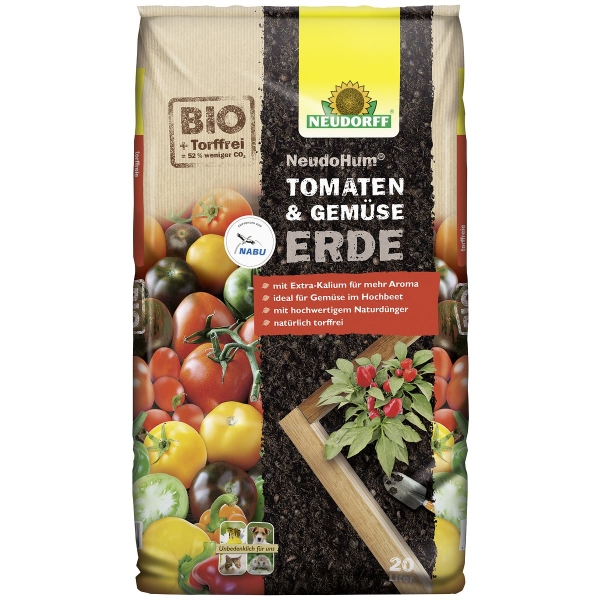 NEUDORFF® NeudoHum® BIO Tomaten- & Gemüseerde torffrei - 20 Liter