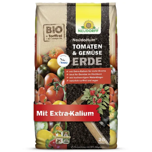 NEUDORFF® NeudoHum® BIO Tomaten- & Gemüseerde torffrei - 20 Liter
