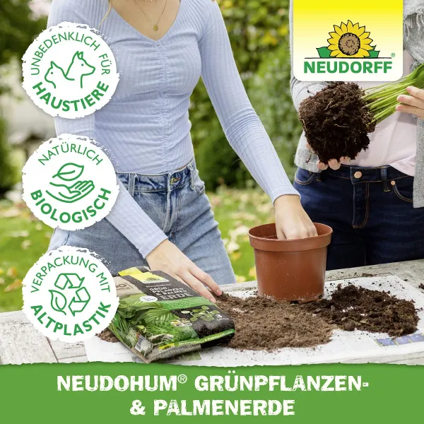 NEUDORFF® NeudoHum® Grünpflanzen- & Palmenerde 20 Liter