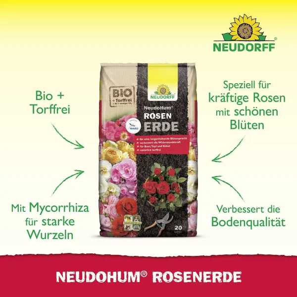 NEUDORFF® NeudoHum® RosenErde torffrei - 20 Liter
