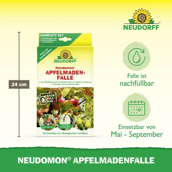 NEUDORFF® Neudomon® ApfelmadenFalle - 1 Set