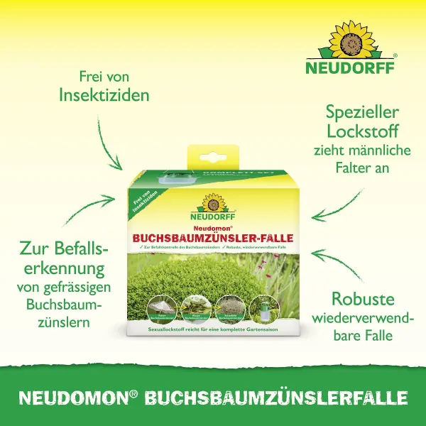 NEUDORFF® Neudomon® BuchsbaumzünslerFalle für bis zu 200 m² - 1 Set