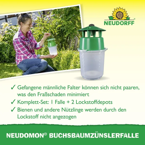 NEUDORFF® Neudomon® BuchsbaumzünslerFalle für bis zu 200 m² - 1 Set