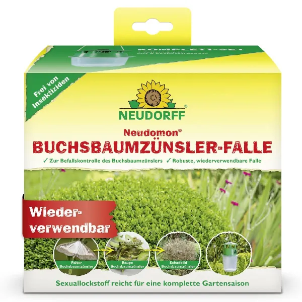 NEUDORFF® Neudomon® BuchsbaumzünslerFalle für bis zu 200 m² - 1 Set NEUDORFF® Neudomon® BuchsbaumzünslerFalle für bis zu 200 m² - 1 Set