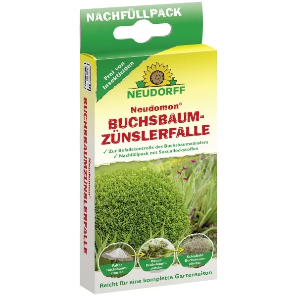 NEUDORFF® Neudomon® BuchsbaumzünslerFalle Nachfüllpack - 2 Lockstoffdepots