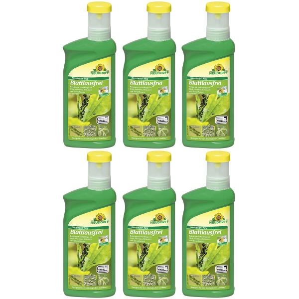 NEUDORFF® Neudosan® Neu Blattlausfrei Konzentrat für 25 Liter Spritzbrühe - 500 ml x  6