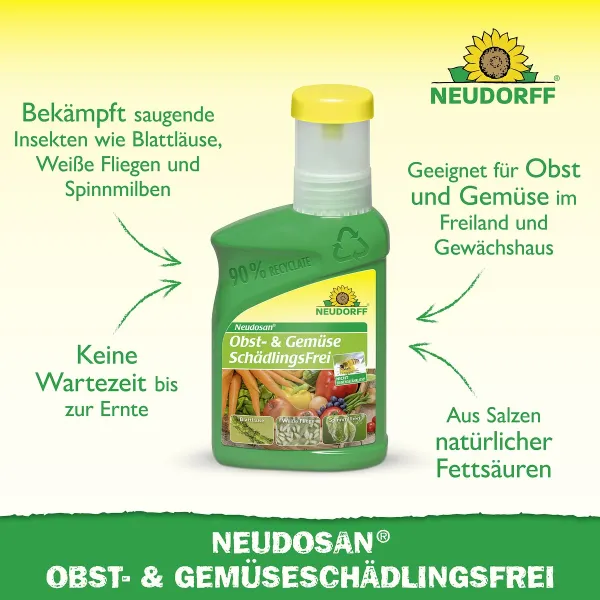 NEUDORFF® Neudosan® Obst- & Gemüse SchädlingsFrei Konzentrat - 250 ml x 3