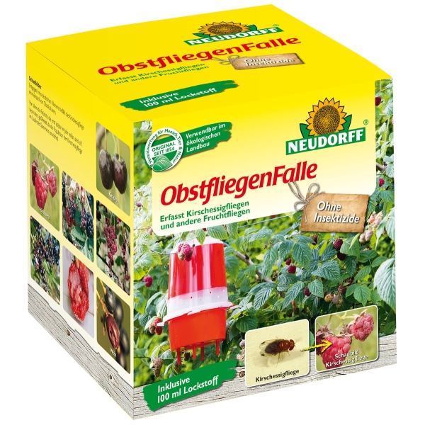 NEUDORFF® Obstfliegenfalle inklusive 100 ml Lockstoff