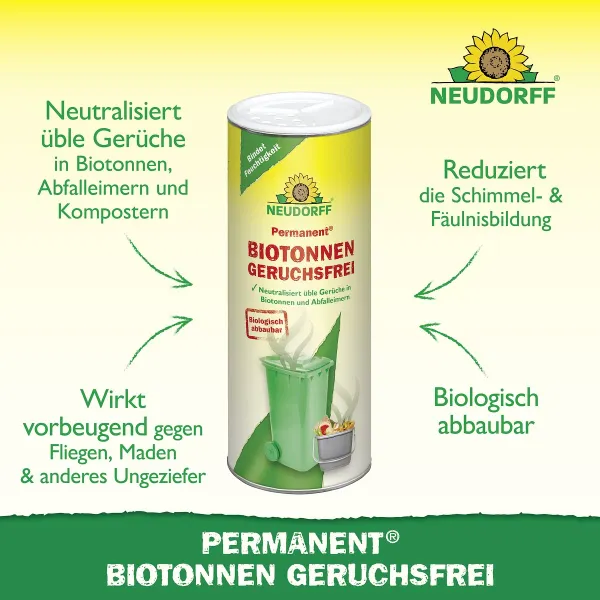 NEUDORFF® Permanent® Biotonnen GeruchsFrei - 500 g