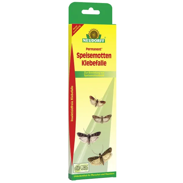 NEUDORFF® Permanent® SpeisemottenKlebefalle - 3 Fallen