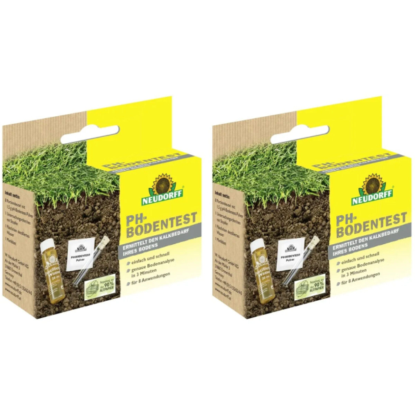 NEUDORFF® pH-Bodentest Set für 8 Tests x 2