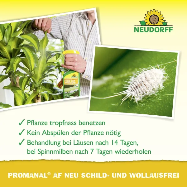 NEUDORFF® Promanal® AF Neu Schild- und Wolllausfrei anwendungsfertig - 500 ml x 3