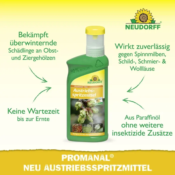 NEUDORFF® Promanal® Neu Austriebsspritzmittel für 25 Liter Spritzbrühe - 500 ml