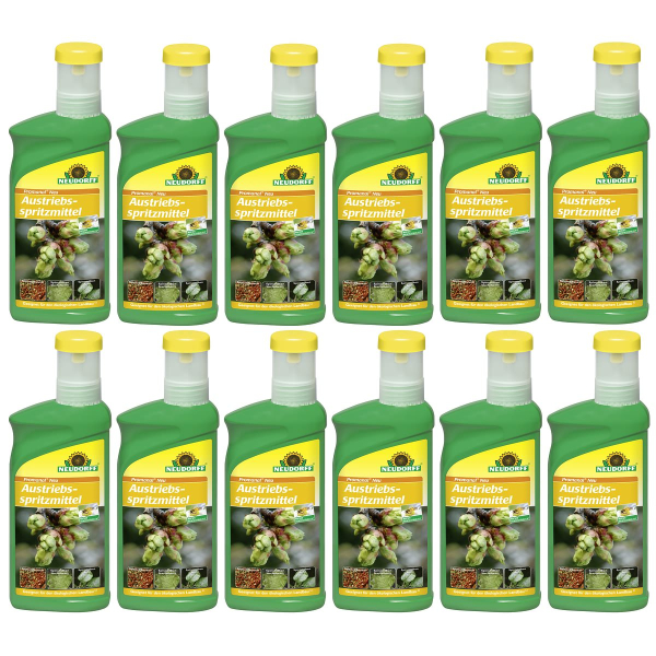 NEUDORFF® Promanal® Neu Austriebsspritzmittel für 25 Liter Spritzbrühe - 500 ml x 12