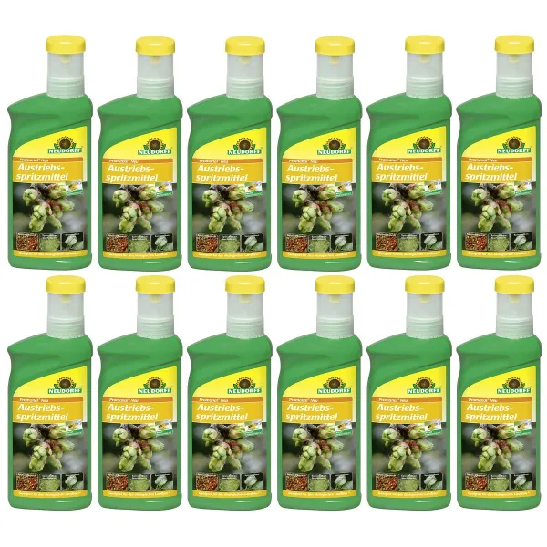 NEUDORFF® Promanal® Neu Austriebsspritzmittel für 25 Liter Spritzbrühe - 500 ml x 12