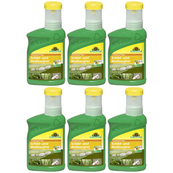 NEUDORFF® Promanal® Neu Schild- und Wolllausfrei Konzentrat - 250 ml x 6