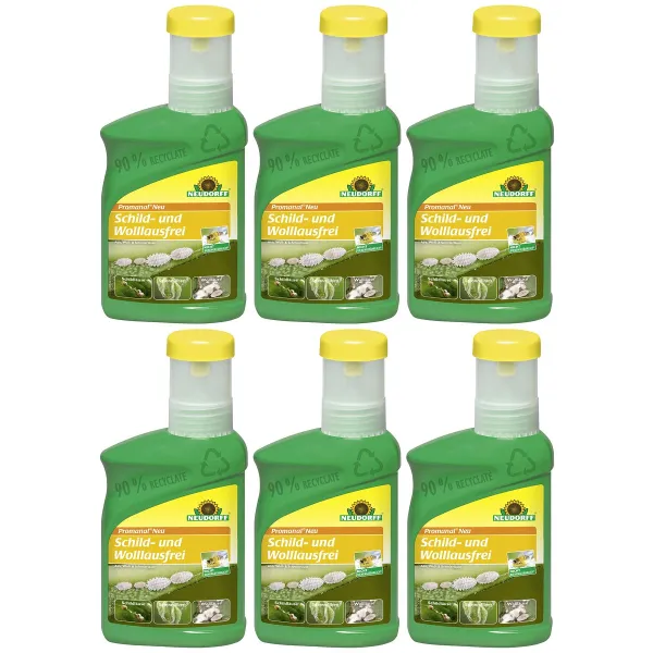 NEUDORFF® Promanal® Neu Schild- und Wolllausfrei Konzentrat - 250 ml x 6