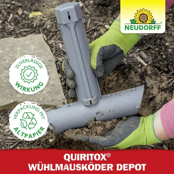 NEUDORFF® Quiritox® Wühlmaus Köder Depot